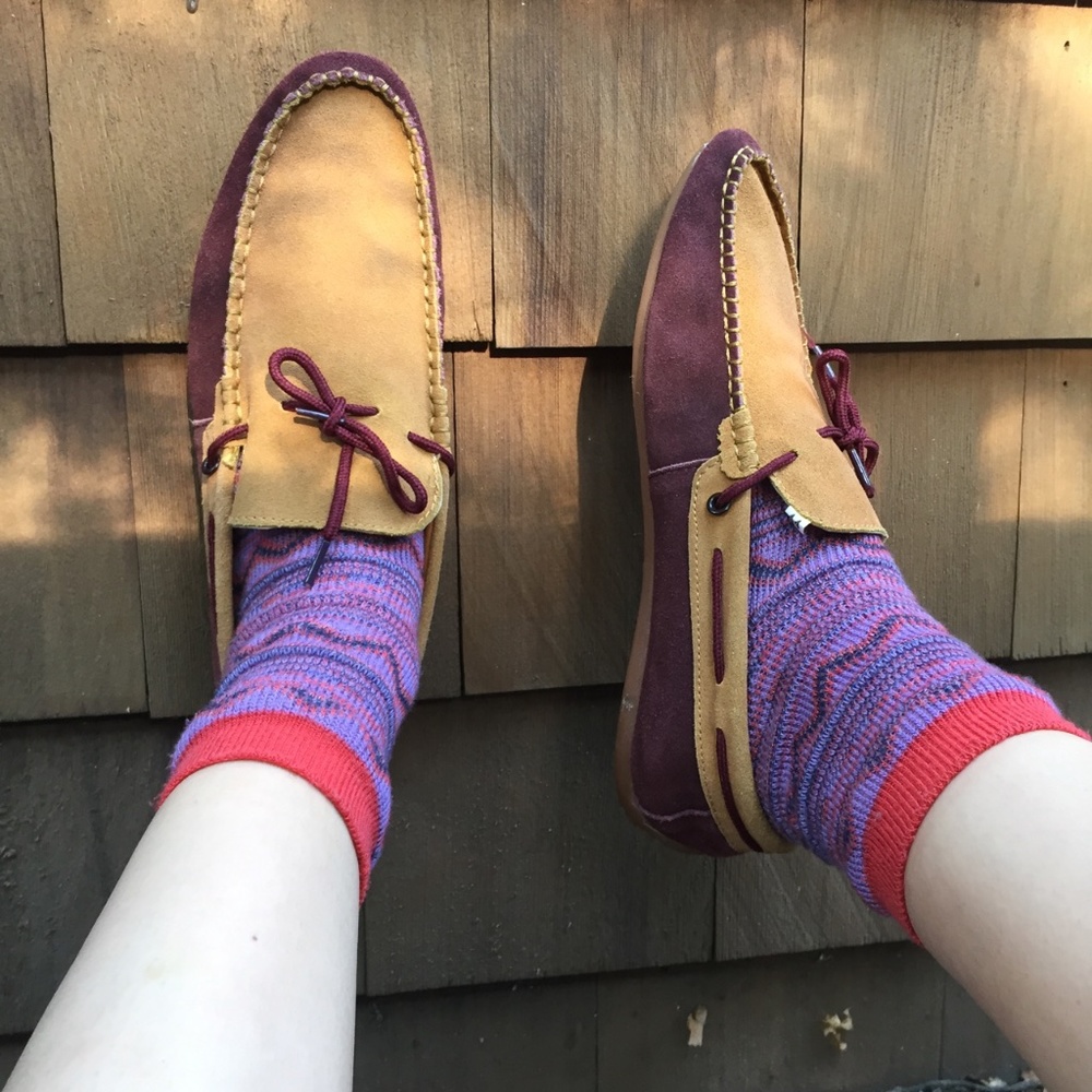 Suede Moccasins